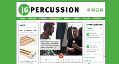 Desktop Screenshot of jgpercussion.com